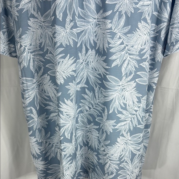 TravisMathew PGA Tour Blue White Tropical Polo XXL NWT - Picture 5 of 9